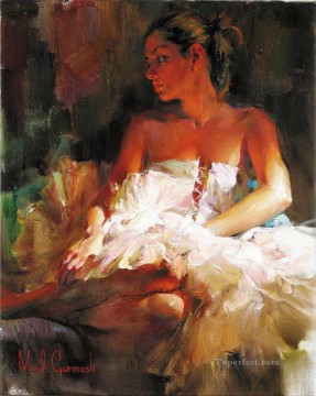 Pretty Girl MIG 58 Impressionist Oil Paintings